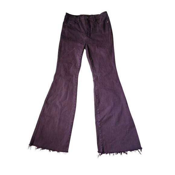 Judy Blue Tummy Control High-Rise Flare Jeans Womens 31 Espresso Brown Capsule - Picture 1 of 9